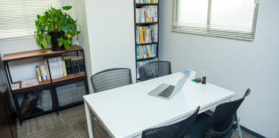 事務所の写真応接室